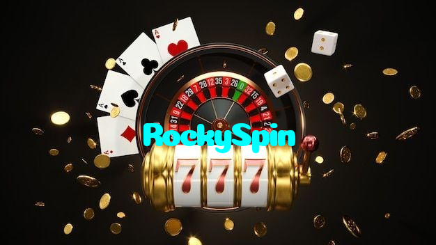 RockySpin casino presented on mobile device in Pakistan with slots and live games